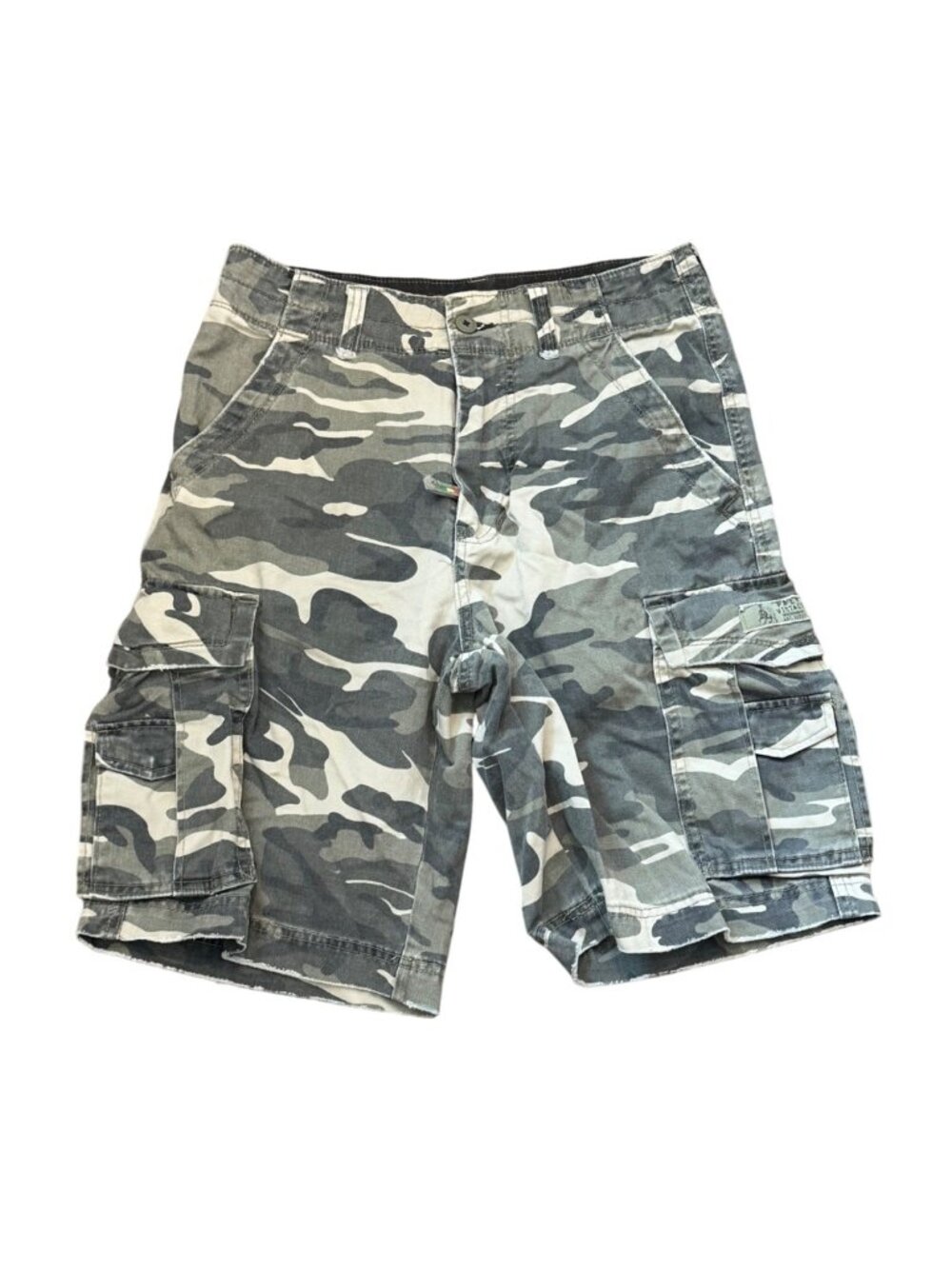 vintage Y2K Unionbay Mens Camo Cargo Shorts Size 29 Cotton